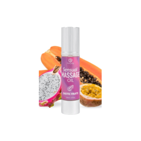 Huile de massage fruits exotiques 50 ml Secret Play